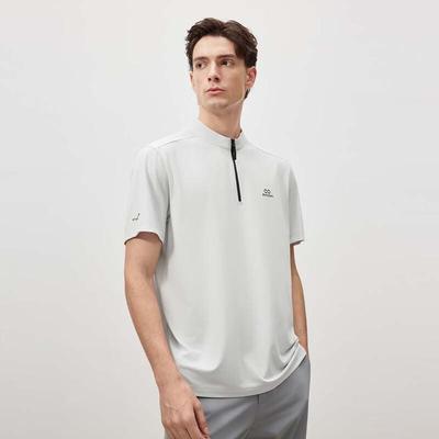Men's Short Sleeve Half-Zip T-Shirt