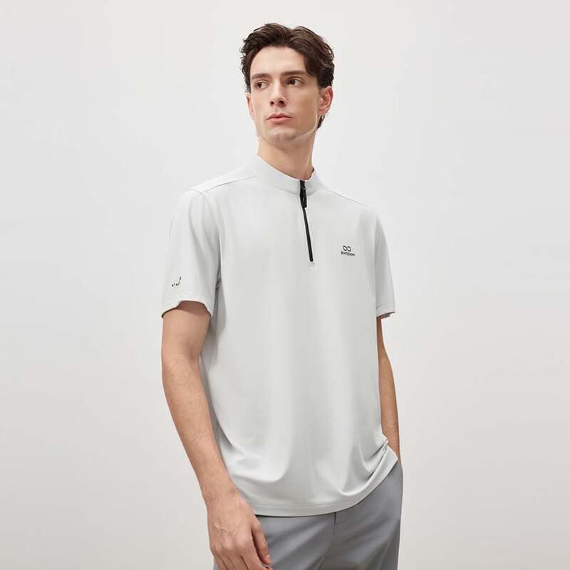 Men's Short Sleeve Half-Zip T-Shirt