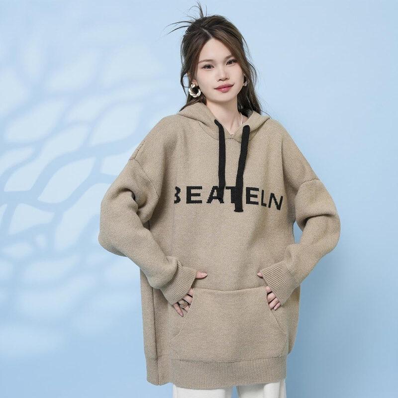 

IMAGINEX Women s Hooded Long-Sleeve Sweater One Size