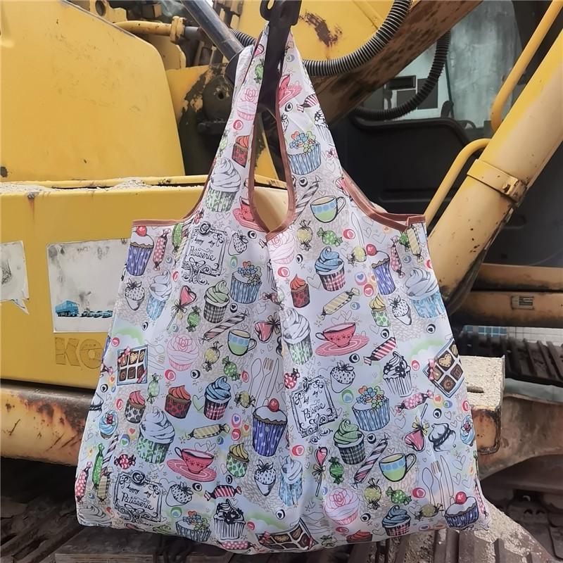 Large Foldable Eco-Friendly Waterproof Shopping & Travel Bag
