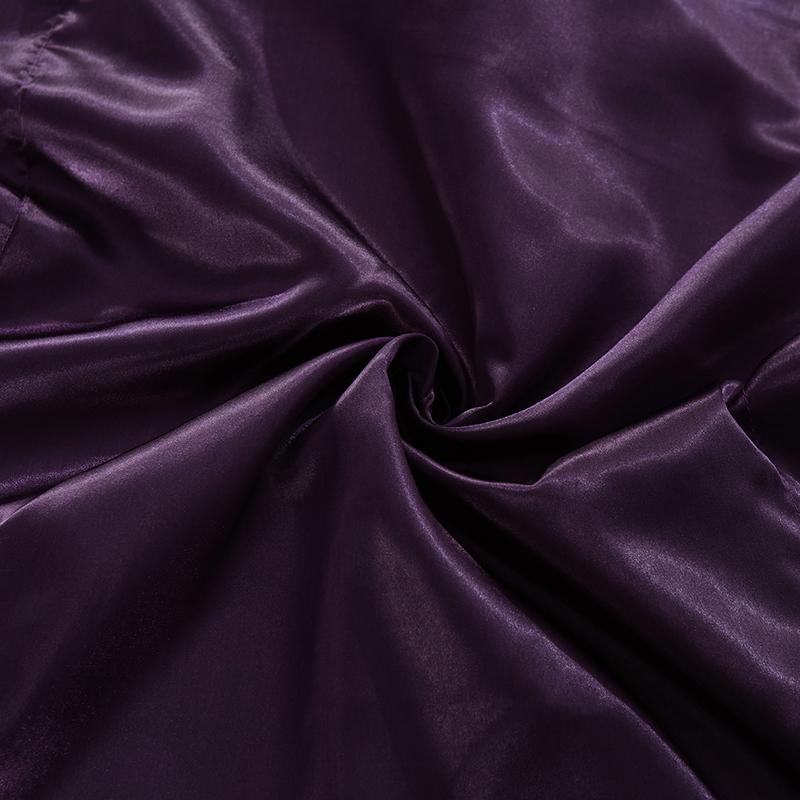 Solid Color Satin Down DuvetCover Luxury Spun Thick Skin Friendly Duvet Cover Single Ded Twin Bed Duvet Cover 200 * 200cm