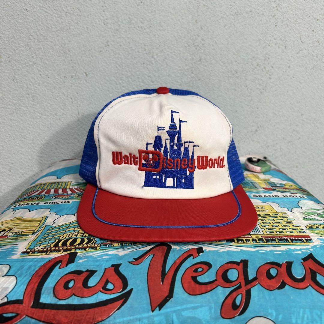 

[USED] 90s OLD Disney mesh cap World Y2K retro rare