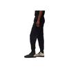 Y-3 Brushed Terry Cuffed Solid Color Drawstring Joggers Men Bottoms Black IW0070