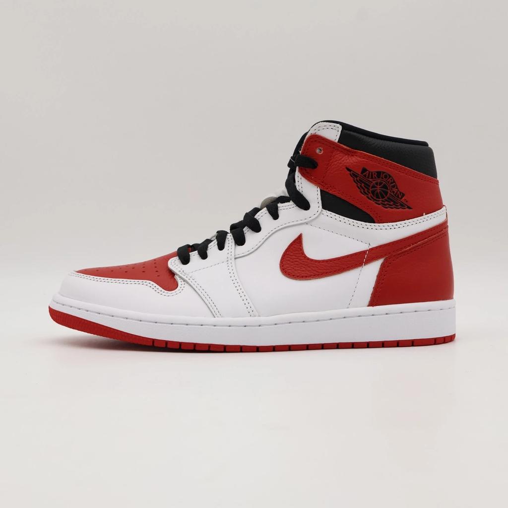 555088-161 Nike Air Jordan 1 Retro High OG Heritage University Red White (Men's)