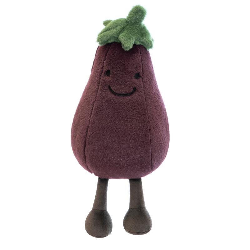 New Eggplant Throw Pillow Funny Vegetable Plush Toy Bed Pillow Cushion Cute Doll