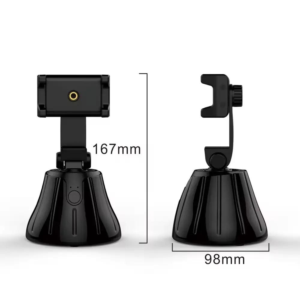 Auto Face Tracking Holder Gimbal Stabilizer Camera AI Tripod Selfie Stick Phone Shooting Face Remote 360 Rotation Phone Holder