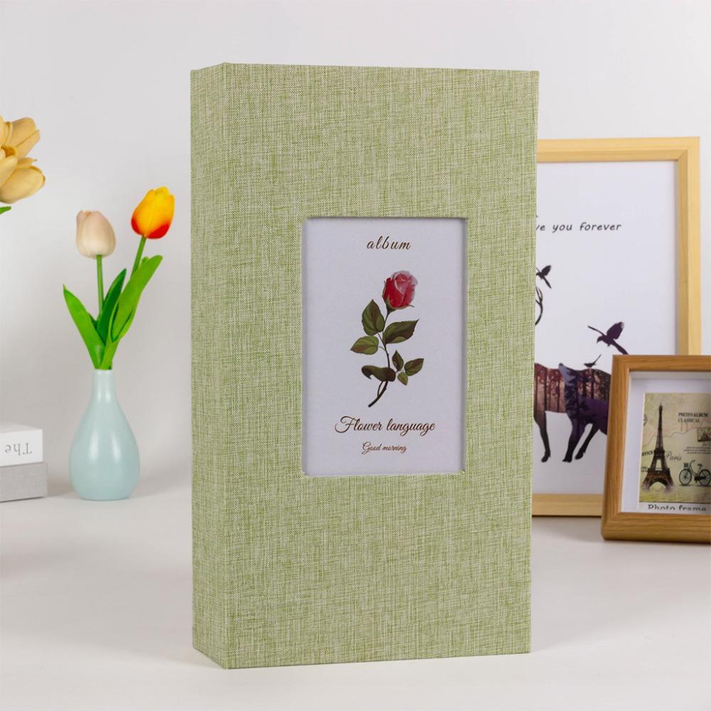 

1 шт. 300 кишень 6-дюймовий Книга для зберігання фотографій Альбоми для вставних фотографій Весілля Дитина Сім я Ювілей Style 10