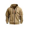 New Men's Sportswear Y2K Zipper Sweater Trendy Innovation Loose Hooded Outdoor Cardigan Autumn and Winter Jacket