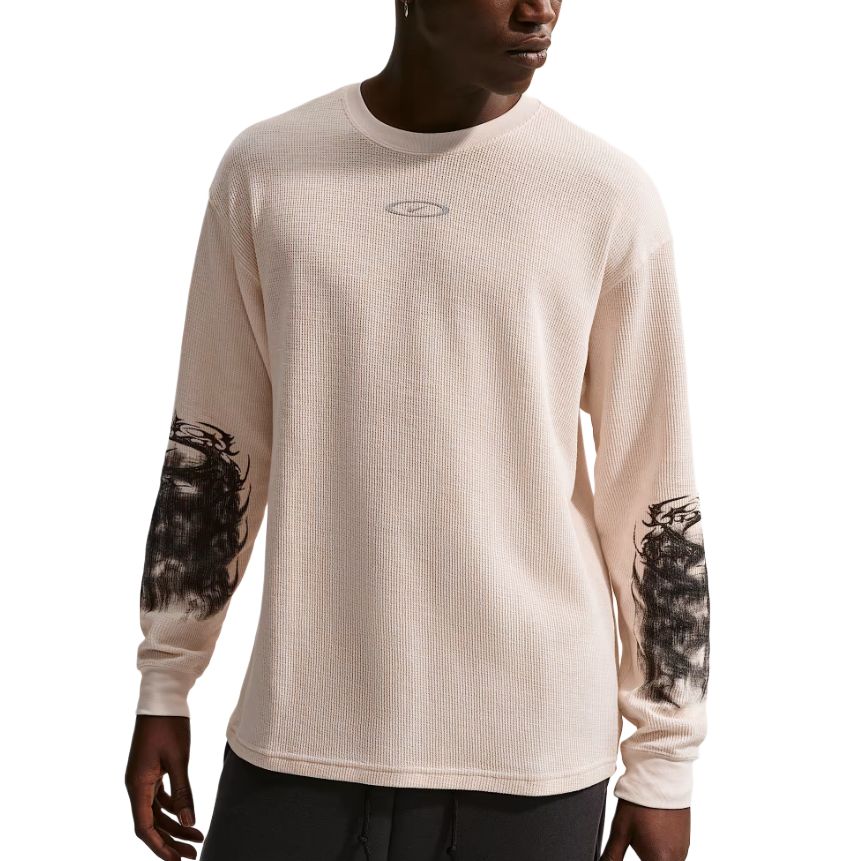 Nike Men s Sportswear Long Sleeve Cotton T-Shirt White IQ1016-103 M