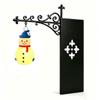 Wrought Iron Street Lamp Bookends Button Cell Battery Powered Bookmark Light  Study Room