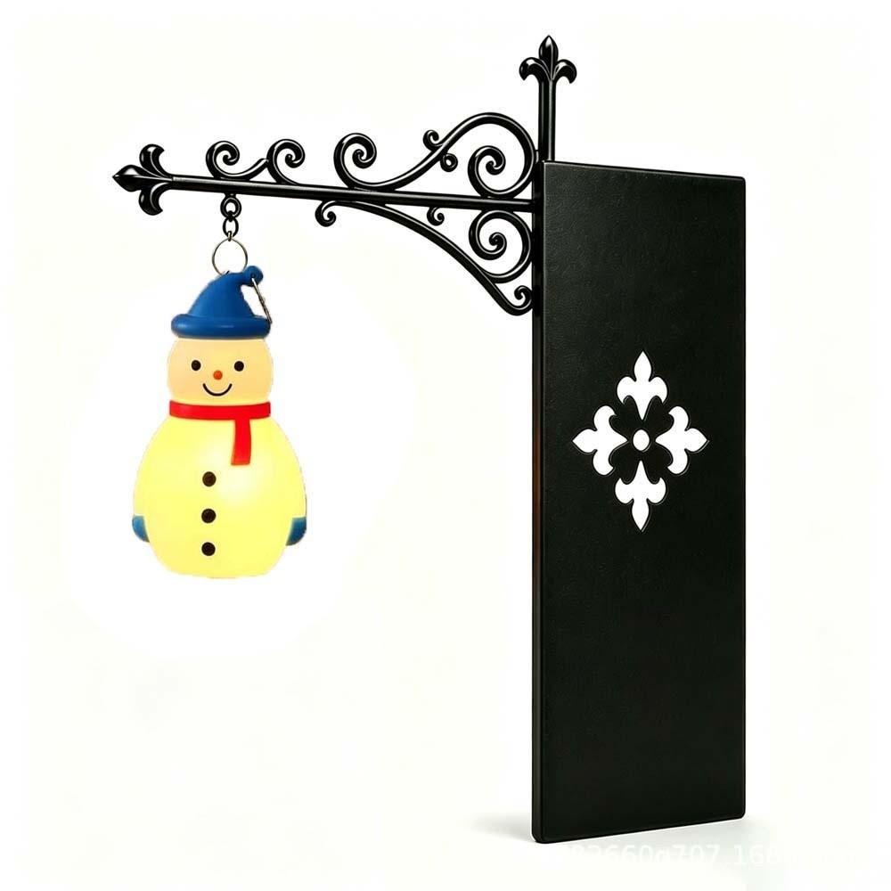 Wrought Iron Street Lamp Bookends Button Cell Battery Powered Bookmark Light Study Room