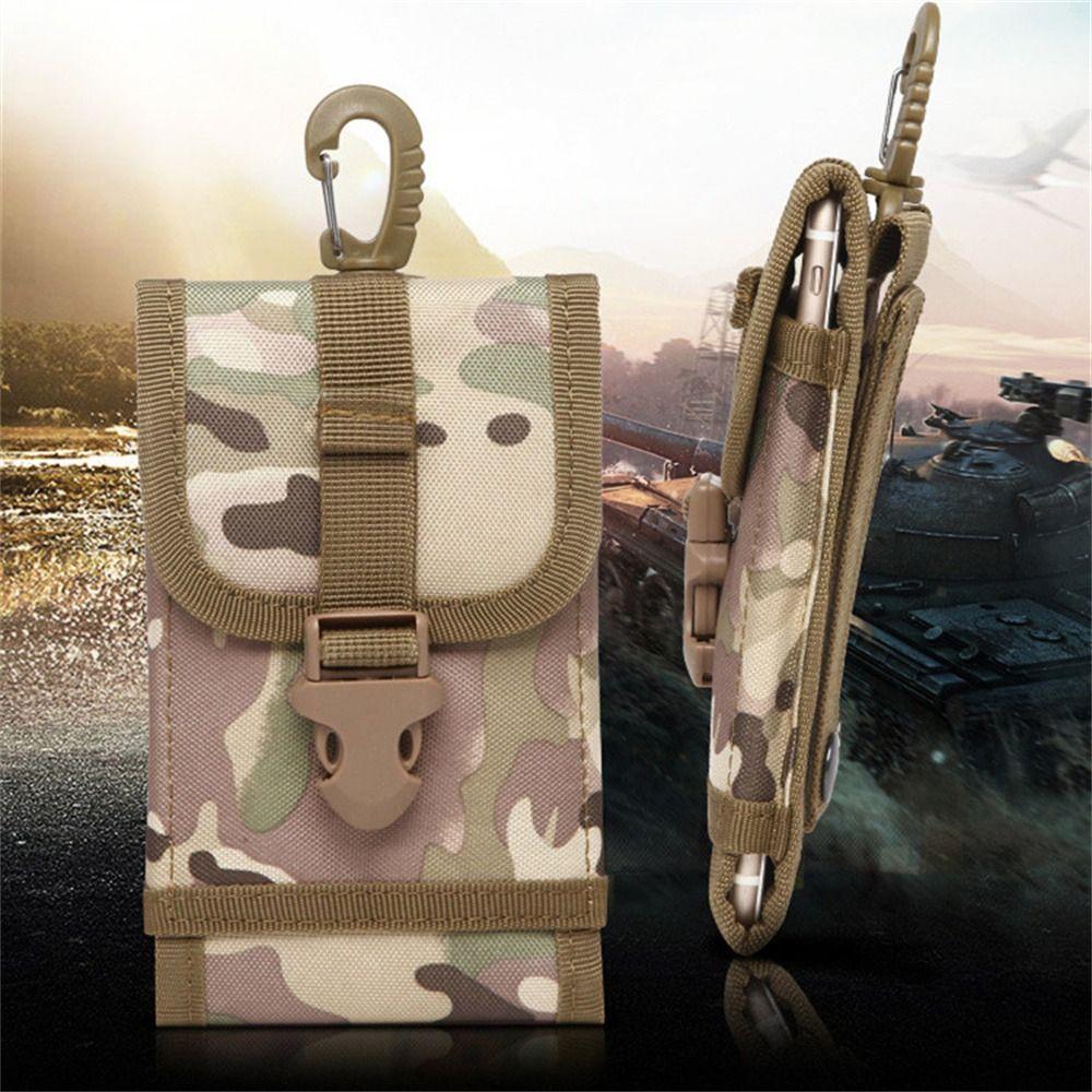 For Men Universal Handbag Belt Holder Bag Camouflage Waterproof Cellphone Pocket Mobile Phone Bag Phone Waist Bags Phone Pouch