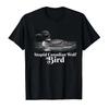 Dummes kanadisches Wolfsvogel Lustiges Seetaucher Meme T-Shirt für Unisex Damen 100% Baumwolle T-Shirts Kurzarm Tops