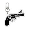Odd Revolver Acrylic Keyring