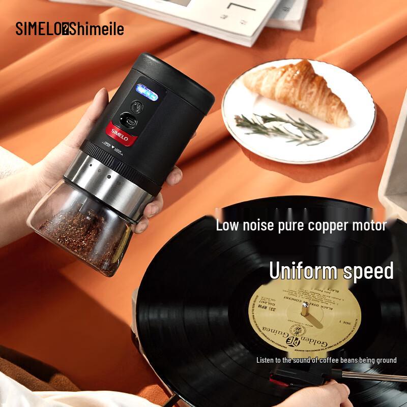 Schmele Portable Electric Coffee Grinder