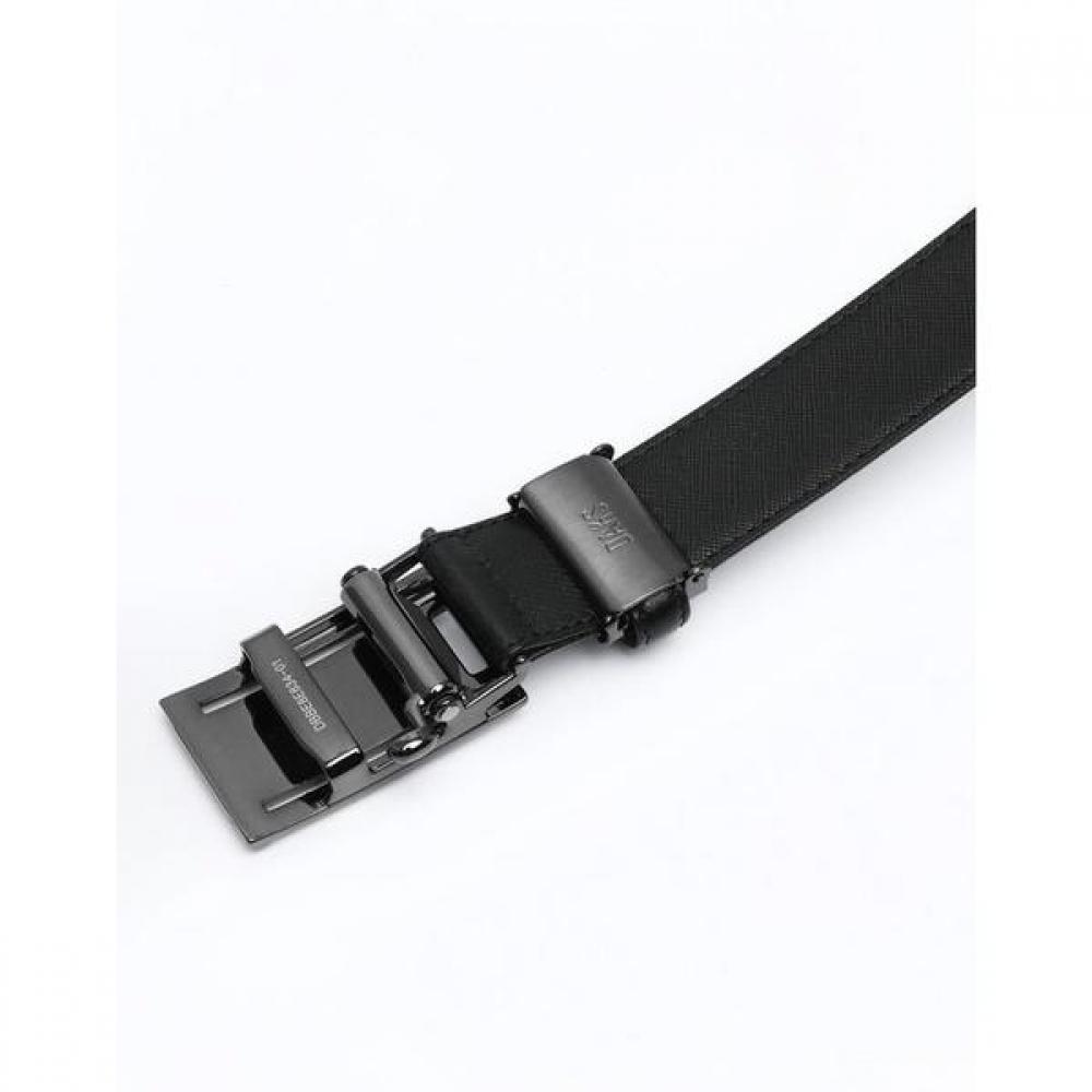 DakS Men S Automatic Belt Black Twill emboSSed Dbbe8f834bk