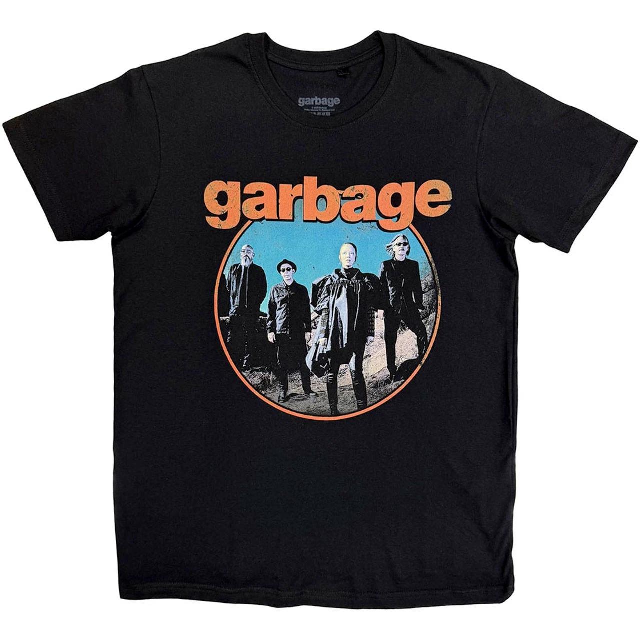 Garbage - Circle Band - Black t-shirt XL