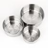Stainless Steel Bird Feed Box Parrot Cups Bowls Container for Food Water Feeding Supplies