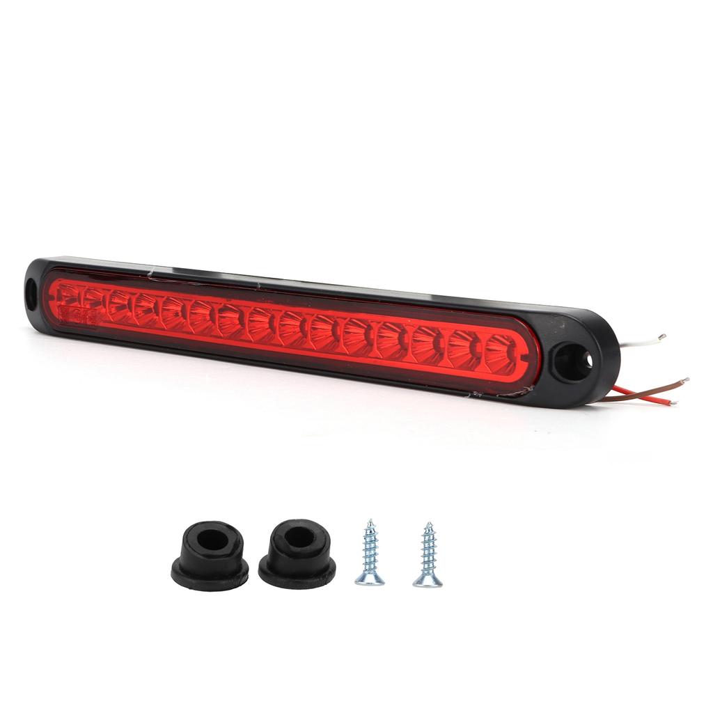 10V‑30V 15LED Brake Turn Rear Light IP67 Waterproof for Trucks Semi   Boat Trailers