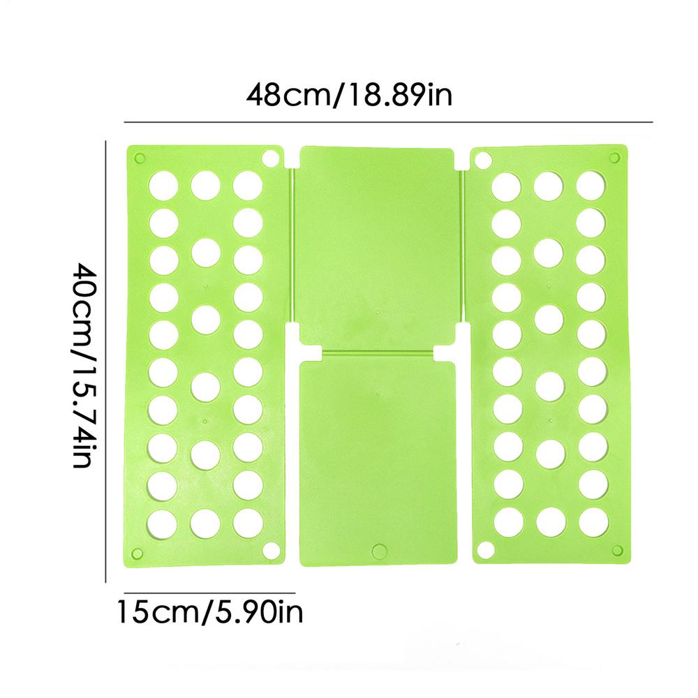 Easy-Fold Plastic Laundry Board for Kids and Adults Home Shirt Folding Storage Tool Quick Clothes Organizer Fold Helper