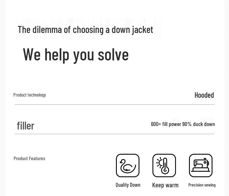 XueZhongFei Women's Elegant New Chinese Style Down Jacket