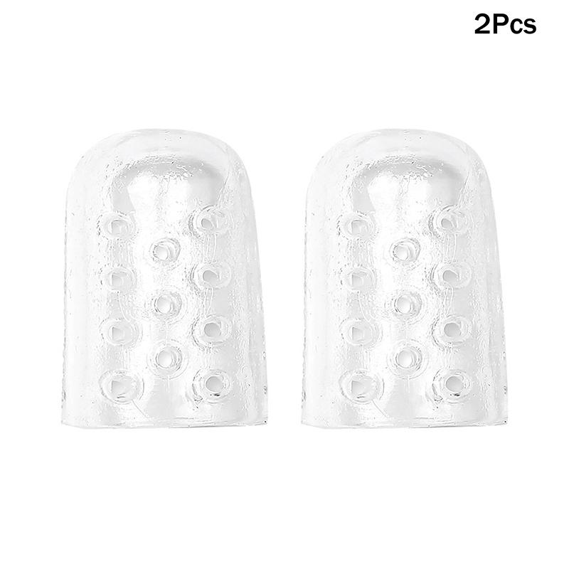 2-100Pcs Silicone Anti-Friction Toe Protectors Gel Breathable Toe Caps Foot Care Elasticity Fingertip Blister Prevention
