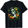 La Catrina De Los Muertos Santa Muerte Sugar Skull Cotton Men T Shirt S