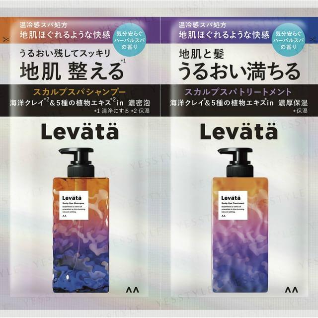 Mandom - Levata Scalp Spa Shampoo & Treatment Sachet Set 10g x 2