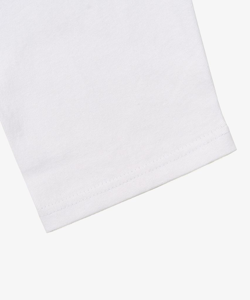 TOFFEE Basic Long Sleeve T-Shirt (White)