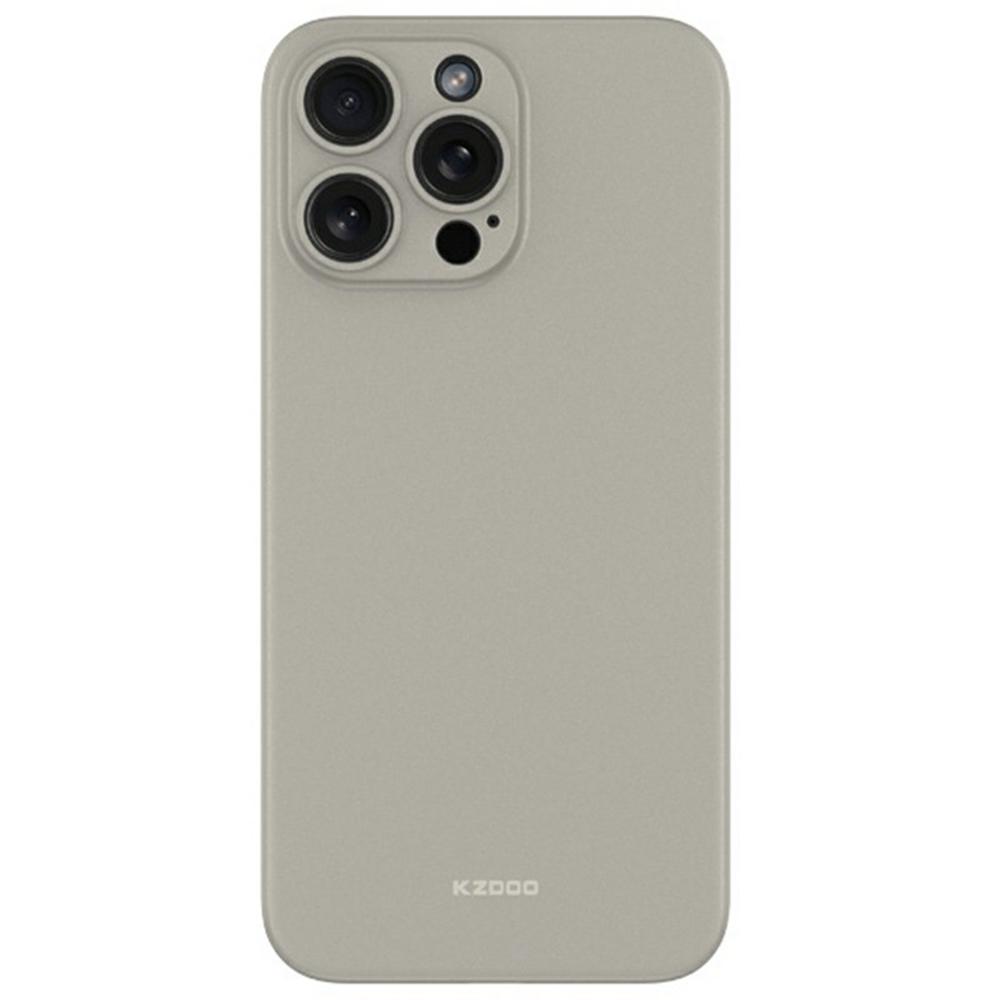 KZDOO Air Skin Series for iPhone 16 Pro Max Case Frosted Back Ultra Thin PP Phone Cover