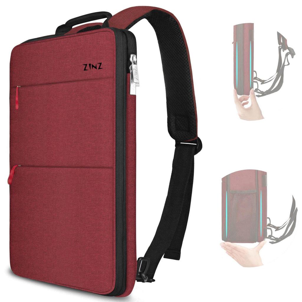 Ultra-thin Expandable Laptop Backpack with USB for Business Trips