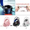 Gaming Headset Headphones Over-Ear Earcups Noise Canceling W/ Mic for PC Laptop Classroom with 3D