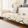 1Pc Sofa Cushion Irregular Special-Shaped Plush Winter Black Premium Sofa Non-Slip Cover Cover Towel Home Textile