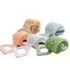 Silicone Back Scrubber Towel With Rope Handles - Exfoliating Bath Tool For Deep Clean, Textured Surface For Easy Reach