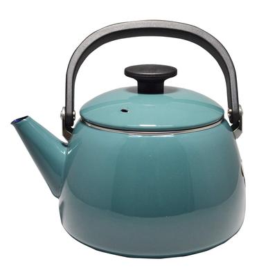 [Online limitierte Farbe] Fuji Emaille Wasserkocher 2,5L rauchblau IH kompatibel CLF-2.5K.SB