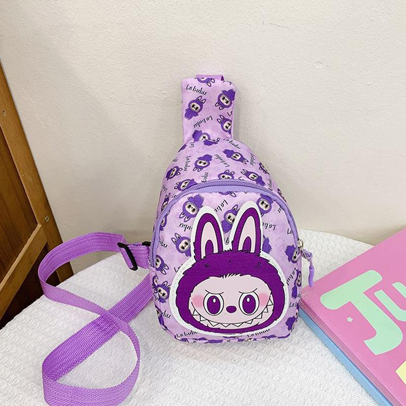 1Pc Casual Handbag Gifts For Boys Girls Children'S Chest Bags Monsters Doll Cute Shoulder Bag Portable Satchel