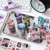 Sweet American Style Sticker Cute Floral Butterfly Music Player Phone Series Washi Tapes DIY Decor Scrapbook Journal Tappe