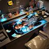 Football Messi Gaming Mouse Pad Desk Mat Study Desk Mat Non-Slip Rubber Base Office Desk Accessory