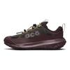 Nike Acg Mountain Fly 2 Low Gore Tex Castanho Veludo Esmagamento Borgonha Cânhamo Preto Tênis Sapatos Casuais HF6245-200