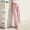 JEANSWEST Women's 2025 Ice Silk Quick-Dry Sun Protection Wide-Leg Pants