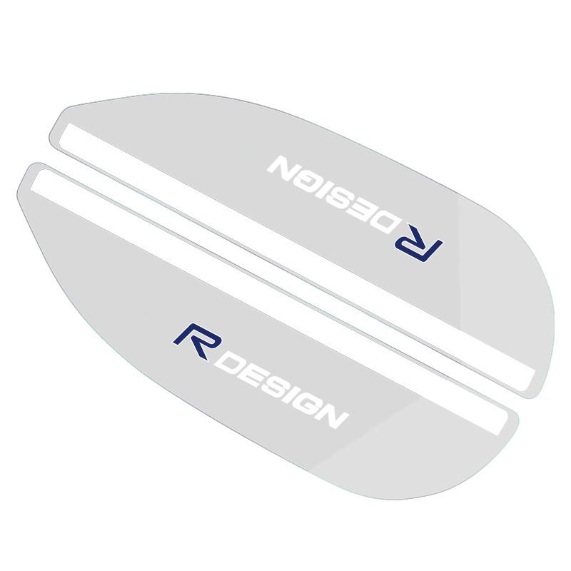 Car Rearview Mirror Rain Eyebrow Sticker Rainproof Cover For Volvo Rdesign XC60 V90 V60 XC40 XC90 V40 EC40 EX40 S80 S60 S90 V70