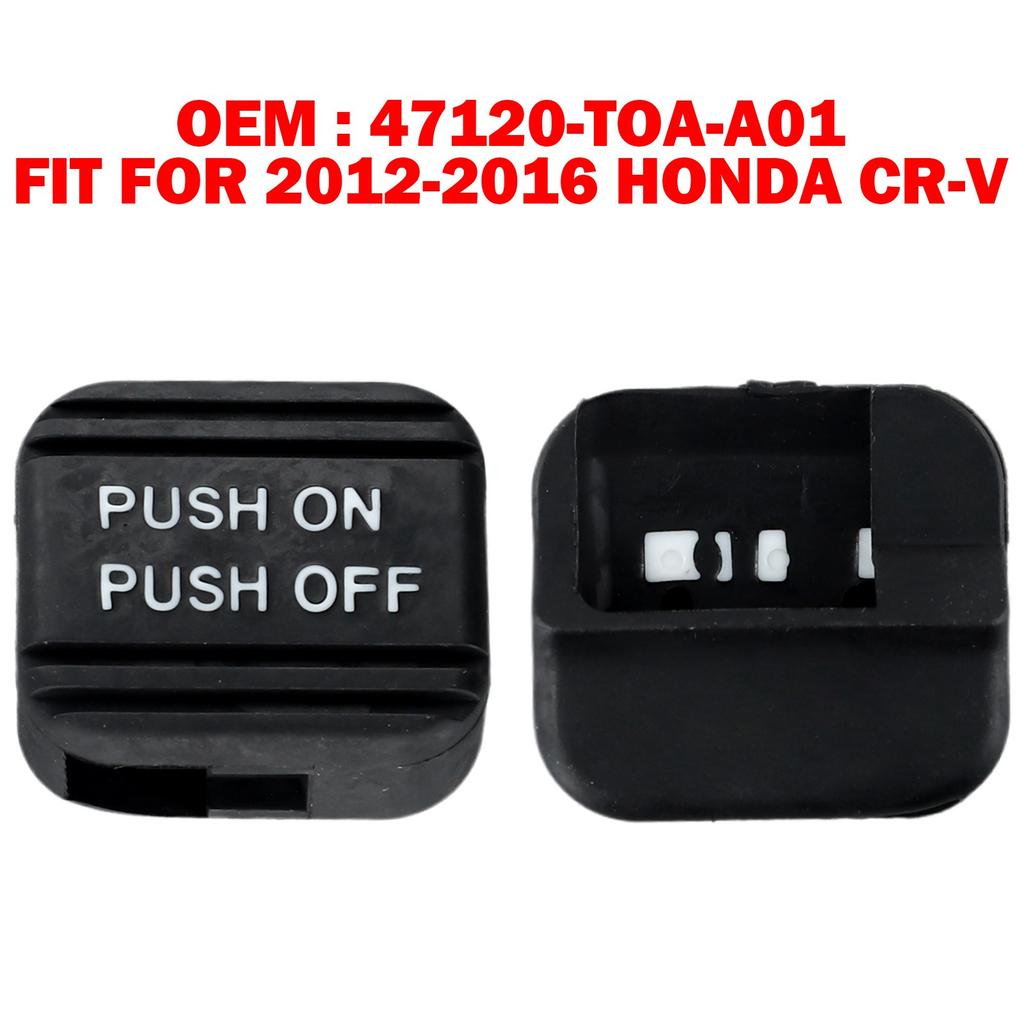 Vhodné pro CR V 2012-2016 Černá podložka pedálu parkovací brzdy 47120-T0A-A01