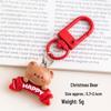 Cute Santa Claus Keychain Ornament – Perfect Christmas Gift for Friends and Backpacks