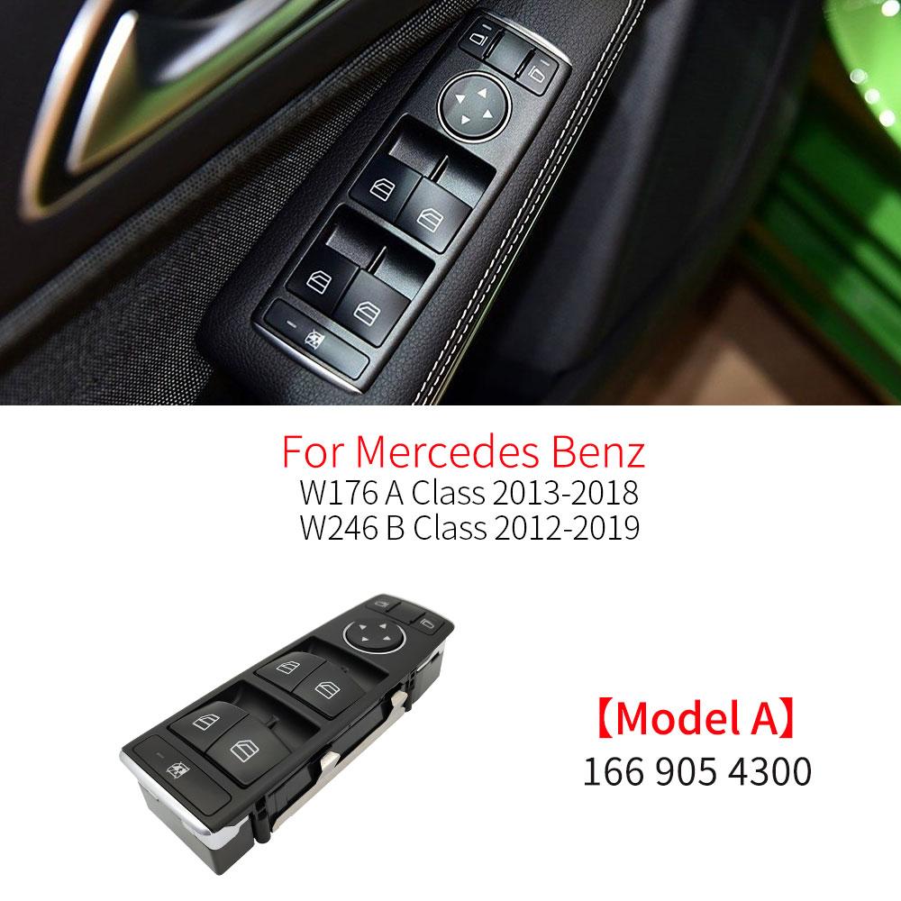 For Benz W246 W176 Car Electric Power Master Window Switch Replacement Accessory For Mercedes A B Class A180 A200 B220 B250 B300