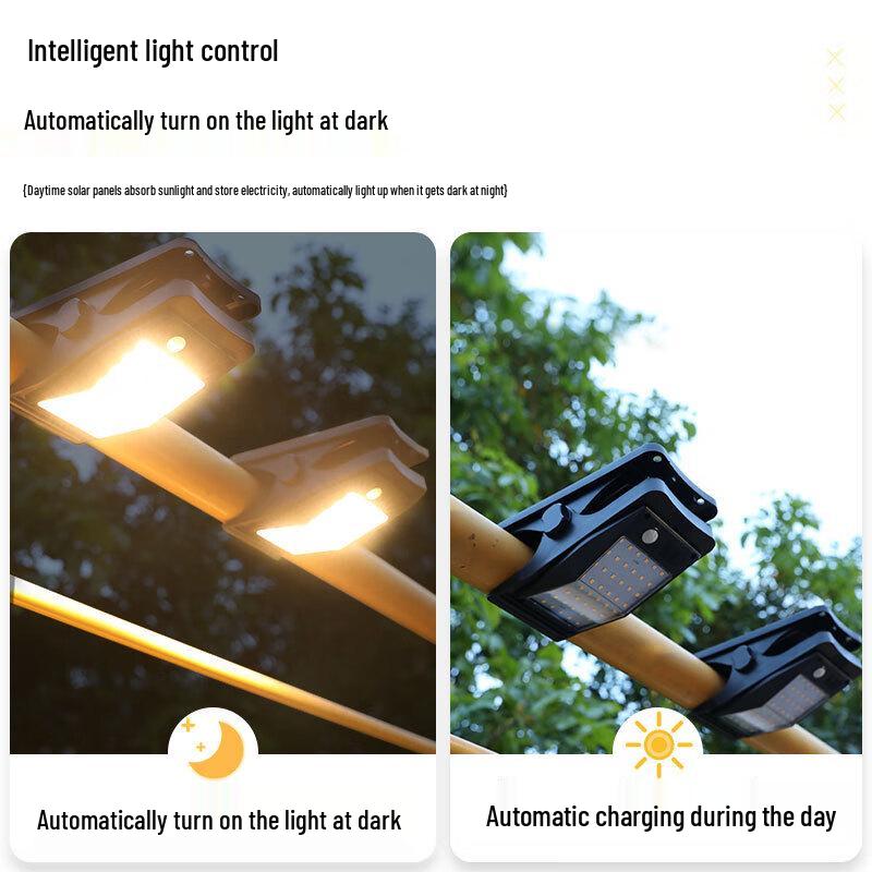 HEIXIE Outdoor Solar Motion Sensor Garden Light