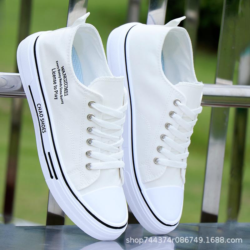 Canvas shoes spring and autumn new student breathable cloth shoes sports and leisure board shoes 39