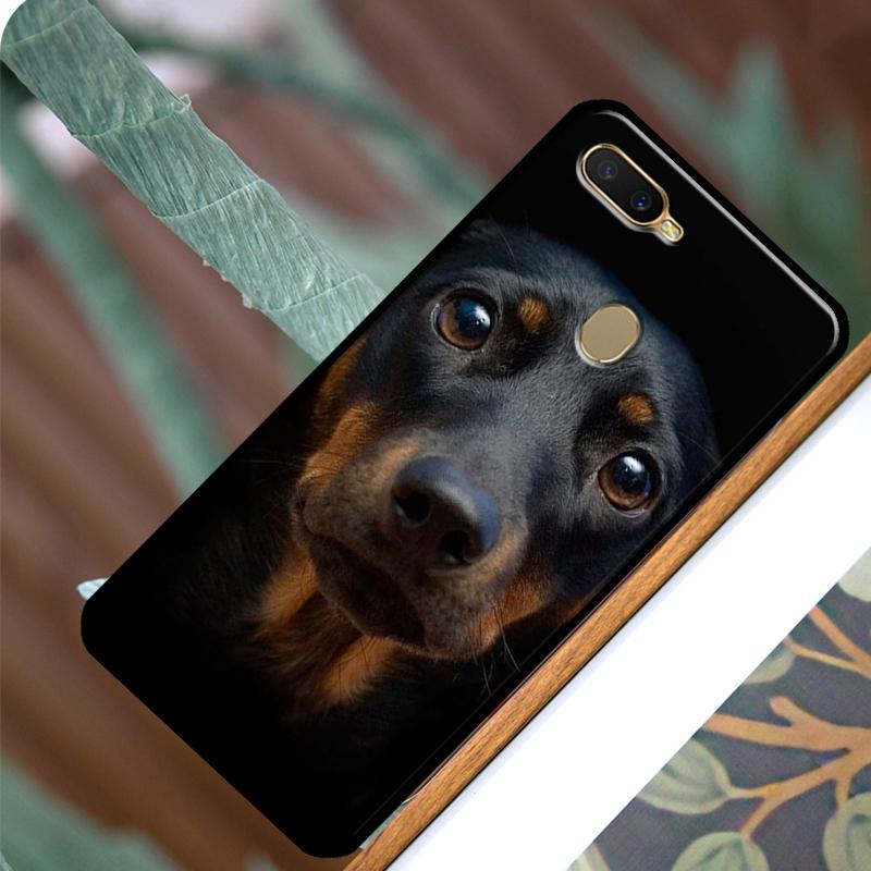 Dachshund Dog Case For OPPO A83 A91 A93 A1K A15 A3S A54 A74 A94 A5 A9 A31 A53 A52 A72 A53S Back Cover