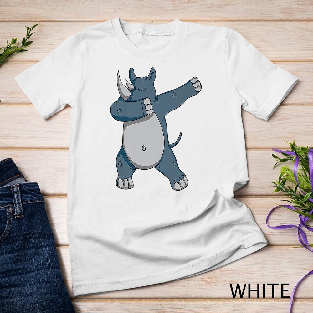 

Dabbing Rhino - Rhinoceros Shirt Dab Animal Unisex T-shirt 2XL