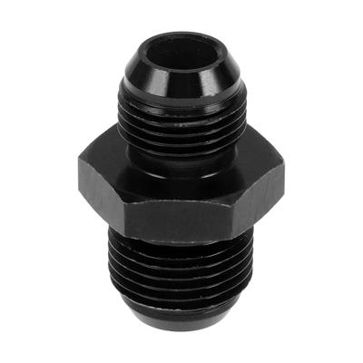 A ABSOPRO Female Flare Reducer Hose Fitting Adapter AN8 AN10 Fuel Line Connector Aluminum Black
