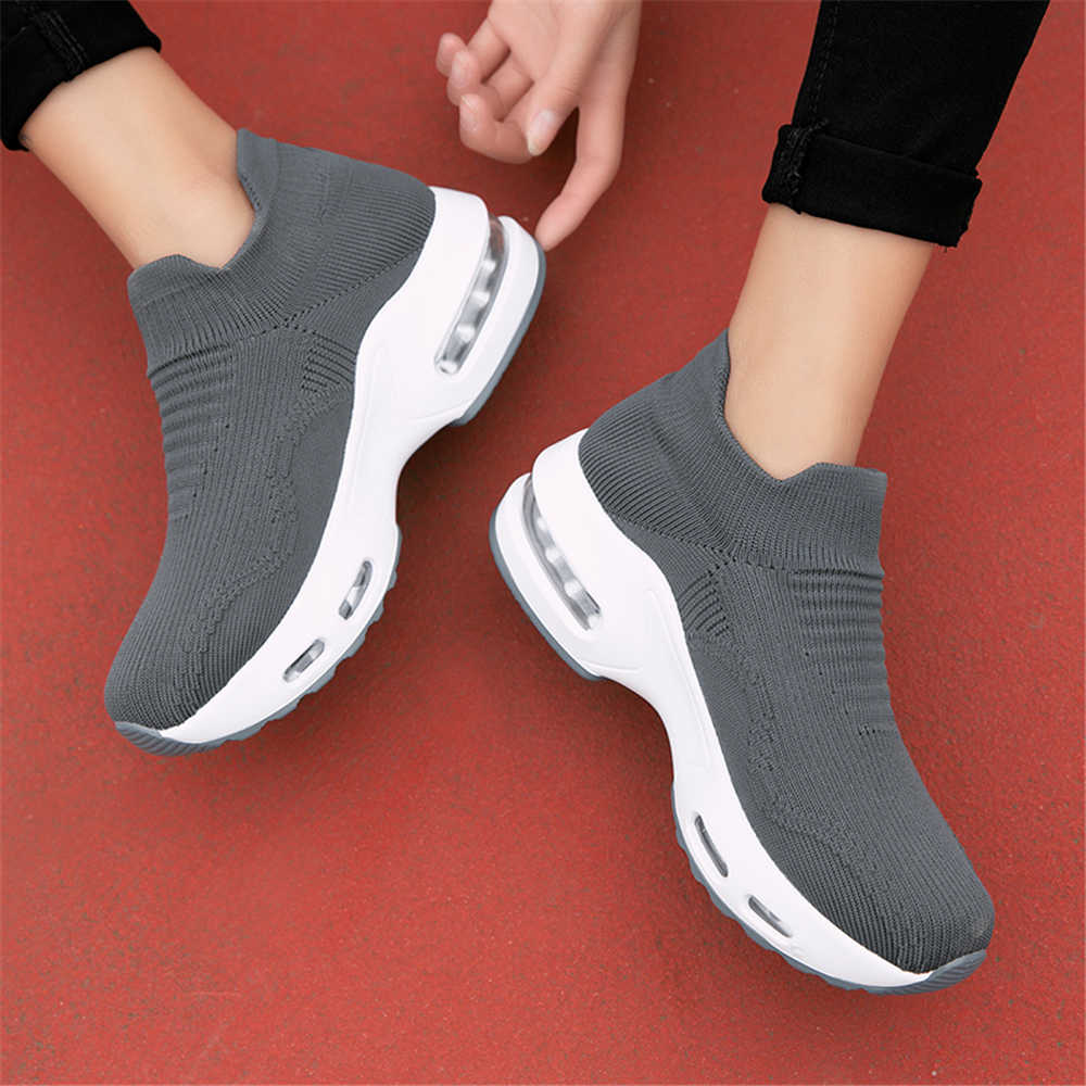 Fashion Red Wine Non-slip Women's Spring Footwear Woven Green Woman Sneakers Women's Spring Shoes Sports Famous Brand Temis Tenid